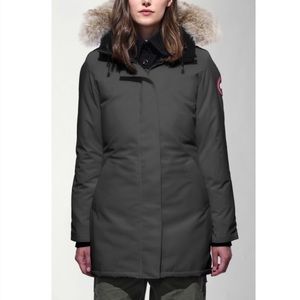 Canada Goose XS Victoria Parka Graphite